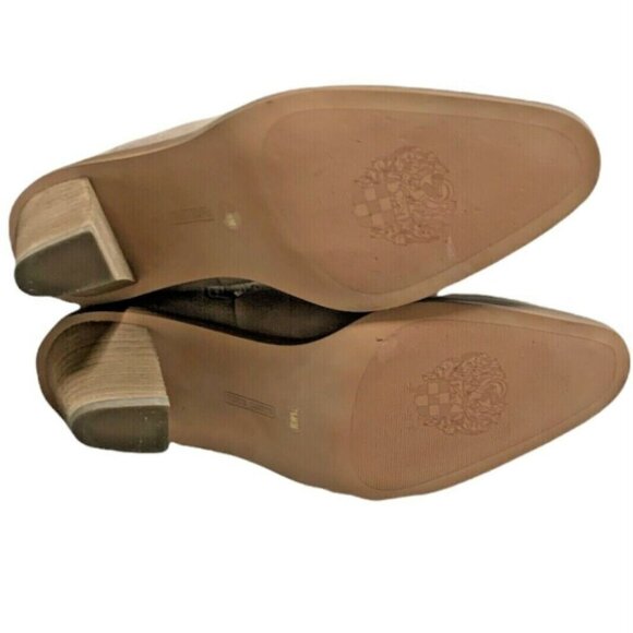 Vince Camuto Halissa Suede Bootie Womens 7.5M/38 Beige #324E - Picture 6 of 11